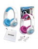 Bontempi Bluetooth slúchadlá so svetlom - modré a ružové