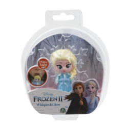 Frozen 2: 1-pack svítící mini panenka - Elsa Travellling