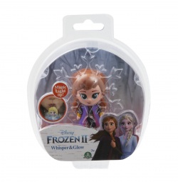 Frozen 2: 1-pack svítící mini panenka - Anna Travelling