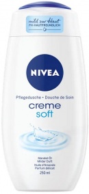 NIVEA Ošetrujúci sprchovací gél Creme Soft 250 ml