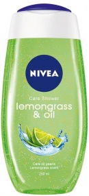 NIVEA Osviežujúci sprchovací gél Lemongrass & Oil 250 ml