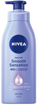 NIVEA Krémové telové mlieko Smooth Sensation 400 ml