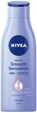 NIVEA Krémové telové mlieko Smooth Sensation 250 ml
