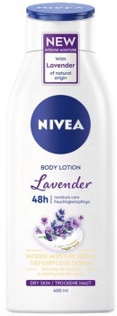 NIVEA Telové mlieko Lavender 400 ml