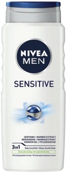 NIVEA Men Sprchovací gél pre mužov Sensitive 500 ml
