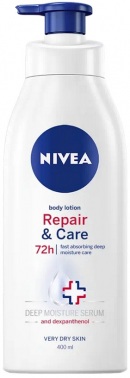 NIVEA Regeneračné telové mlieko Repair & Care 400 ml
