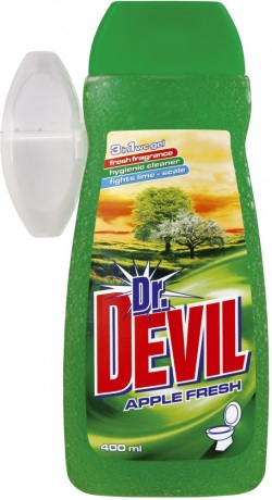 Dr. Devil WC gél Apple Fresh 3v1 400 ml