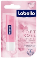 Labello Soft Rosé balzám na pery 4,8 g