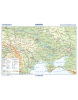 Ukrajina - príručná mapa