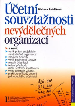 Účetní souvztažnosti nevýdělečných organizací (Blažena Petrlíková)