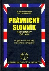 Právnický slovník anglicko-slovenský,slovensko-anglický (1. akosť) (Chorvátová)