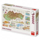 Puzzle 2000 - Mapy Slovenska