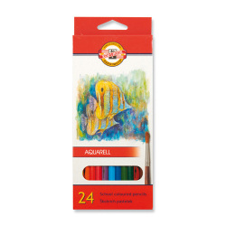 KOH-I-NOOR akvarelové farebné pastelky sada 24 ks