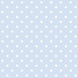 Obrúsky PAW L 33x33cm Dots Light Blue