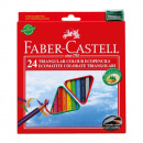 Faber-Castell farebné pastelky so strúhadlom set 24 farieb