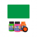 ACRILEX farba na textil, Fluorescent Green (zelená) 37 ml 101