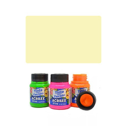 ACRILEX farba na textil, Baby Yellow (žltá) 37 ml