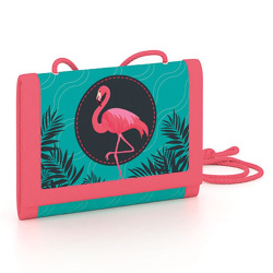 Detská peňaženka Flamingo