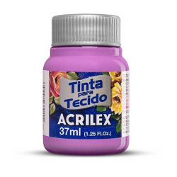 ACRILEX farba na textil, Malva Flower (ružová) 37 ml 638