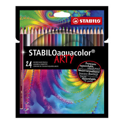Stabilo akvarelové pastelky Aquacolor ARTY 24 ks