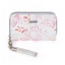 Peňaženka dámska Pink flowers - malá