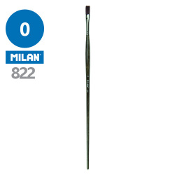 Štetec plochý MILAN č. 0 - 822 s ergonomickou rukoväťou