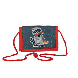 Detská peňaženka so šnúrkou - Raccoon