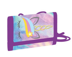 Detská textilná peňaženka Unicorn iconic