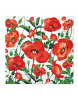 Obrúsky PAW L 33x33cm Flanders Poppy