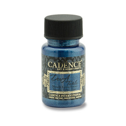Textilná farba Cadence, metalická tmavo modrá, 50 ml