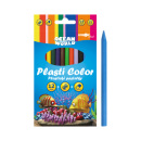 Plastické pastelky Plastic Color Ocean World 12 ks