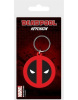 Kľúčenka gumová: Deadpool logo