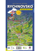 Ručně malovaná cyklomapa Rychnovsko