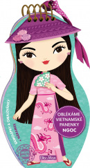 Obliekame vietnamské bábiky NGOC – Omaľovánky (Ema Potužníková)