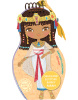 Obliekame egyptské bábiky FARAH – Maľovanky (Julie Camel)