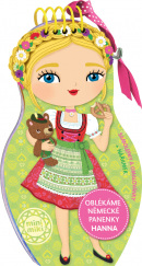Obliekame nemecké bábiky HANNA , omaľovánky (Charlotte Segond-Rabilloud)