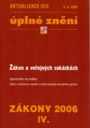 Aktualizace IV/2 2006