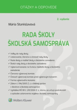 Rada školy Školská samospráva (Mária Stanislavová)