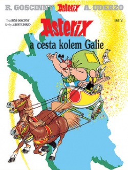 Asterix a cesta kolem Galie (Uderzo Goscinny)