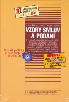 Vzory smluv a podání + CD (Milan Holub)