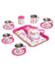 Detský čajový set rúžový Bino