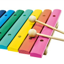 Farebný xylofón pre deti 12 tónov BINO