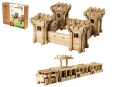 Stavebnica drevený hrad 282 dielikov v krabici 30 x 12 cm