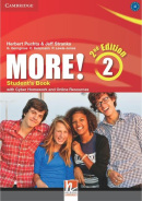 More! 2 Workbook with Cyber Homework and Online Resources (Herbert Puchta)