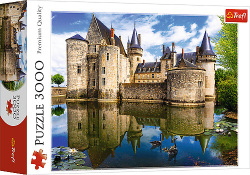 Trefl Puzzle 3000 dielikov  - Zámok v Sully-sur-Loire, Francúzsko