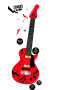 Gitara elektrická ROCK STAR  na batérie so zvukom, svetlom v krabici