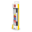LEGO Gélové pero s minifigúrkou, čierne - 1 ks