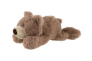 Medveď ležiaci plyšový 28 cm svetlo hnedý
