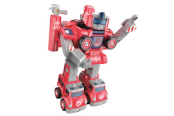 Autorobot skrutkovací s efektami The Rescue Brave 32 cm