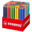Trojhranné farbičky STABILO Trio hrubá 300 kusov - 20 rôznych farieb